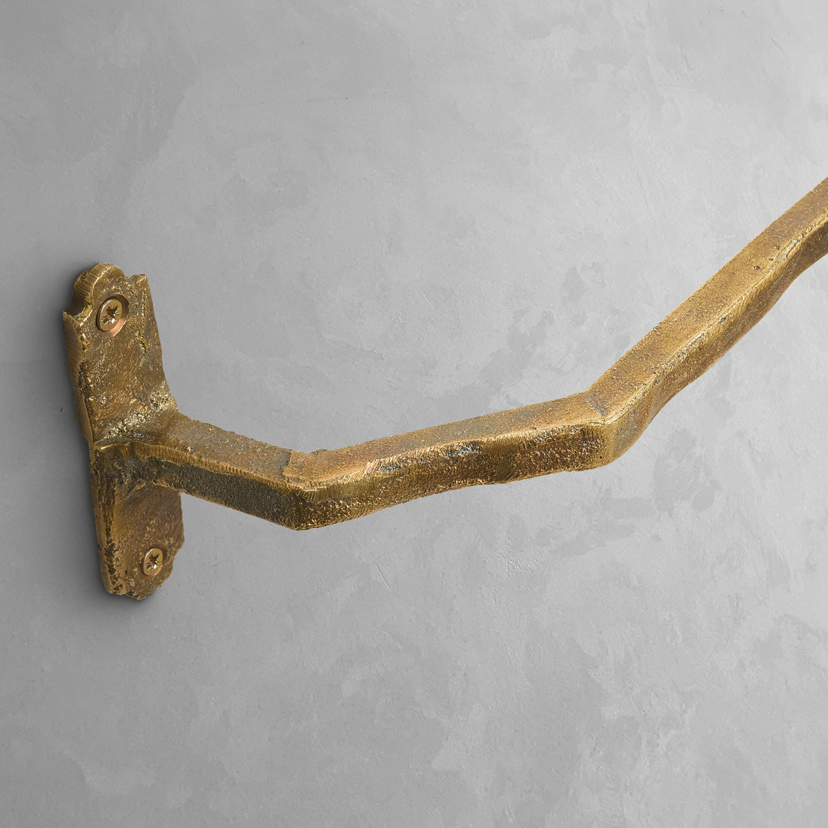 Solid brass towel bar sale