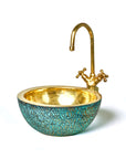 Brass Vessel Sink For Bathroom