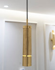 Set of 3 Brass Pendant Light Fixtures, Solid Brass Hanging Lamp