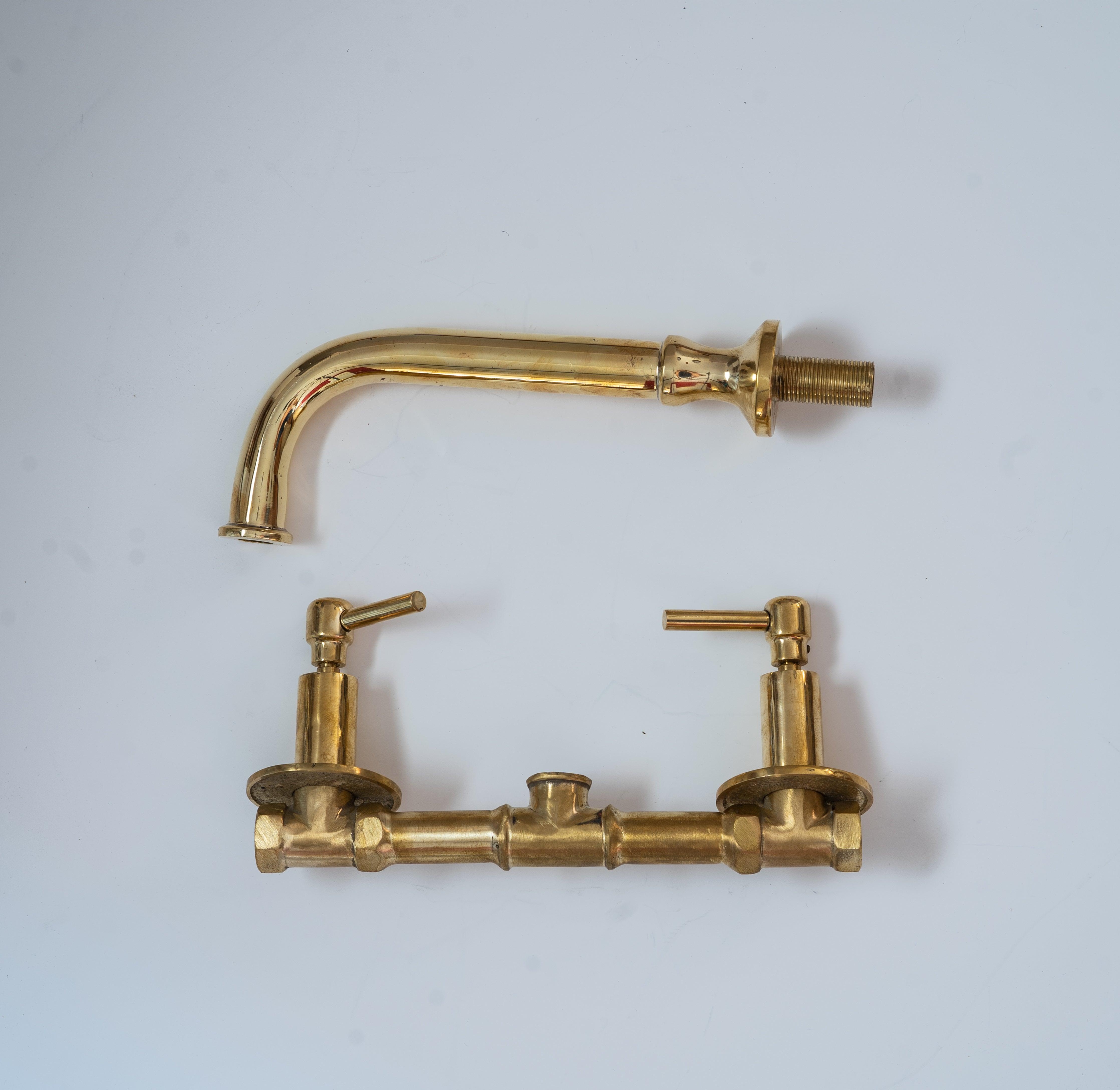 bathroom tap with valve