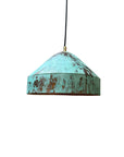 Green Patina Copper Kitchen Island Lighting