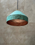 Green Patina Copper Kitchen Island Lighting