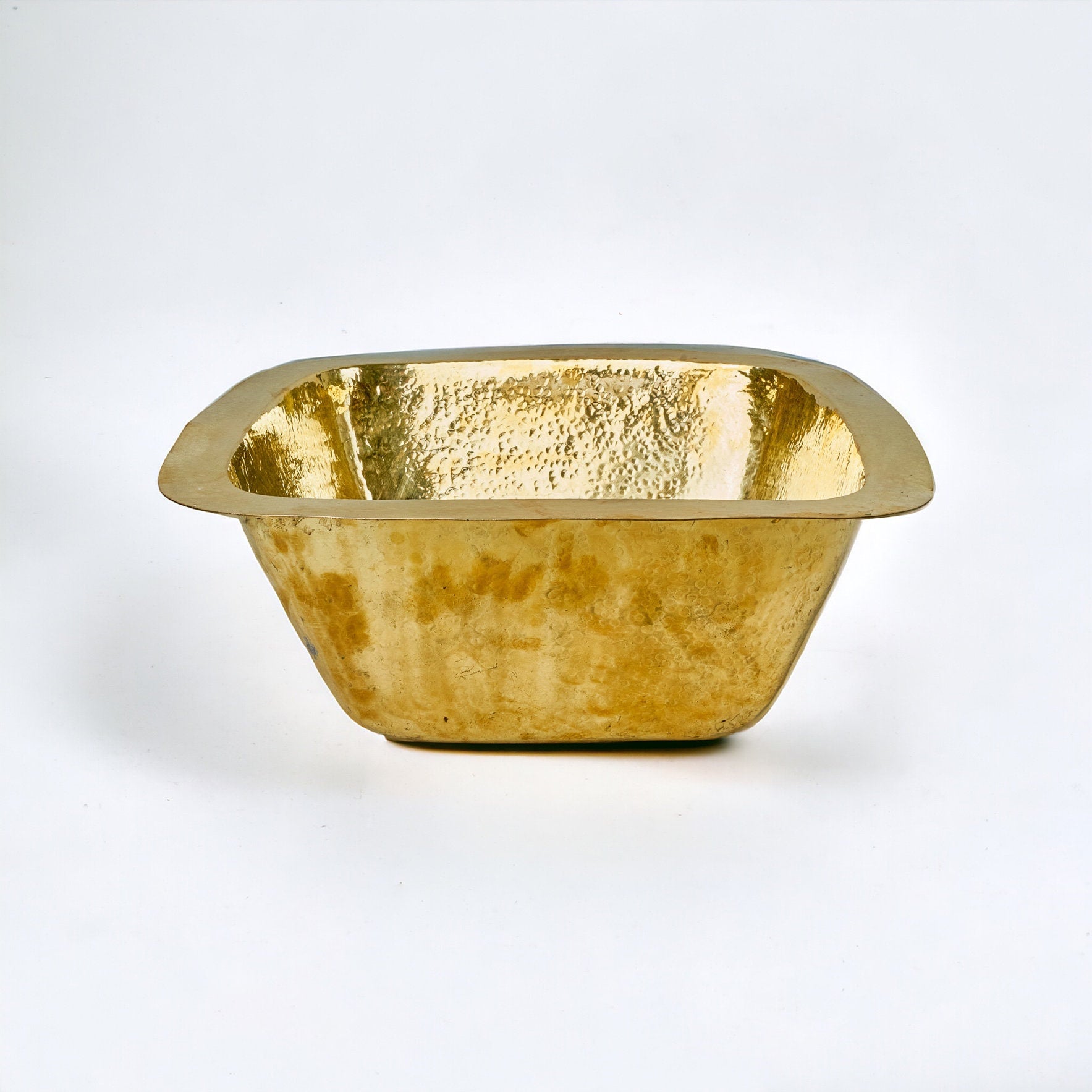 Unlacquered Brass Square Bar Sink